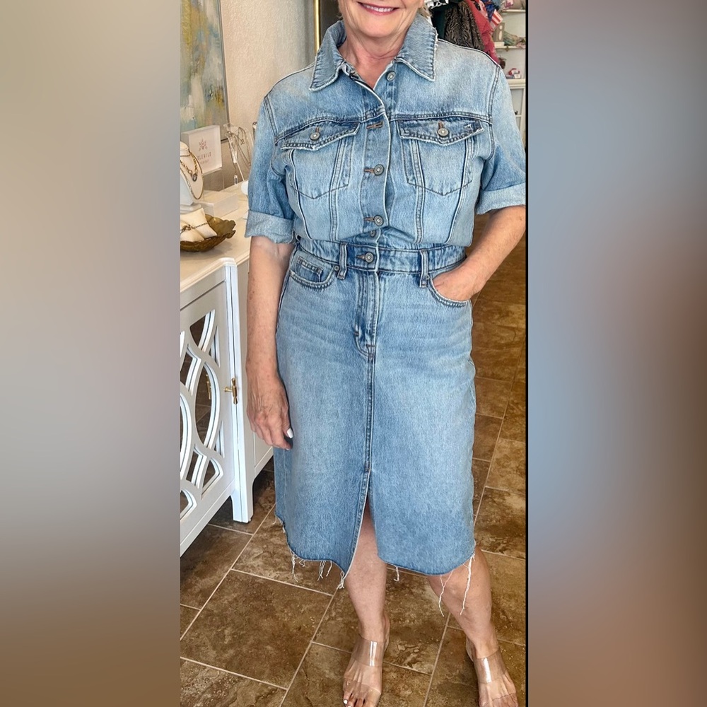 NWT DENIM DRESS